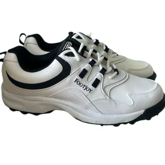 FootJoy GreenJoys Men's White Golf Shoes  size 13 - Picture 1 of 4